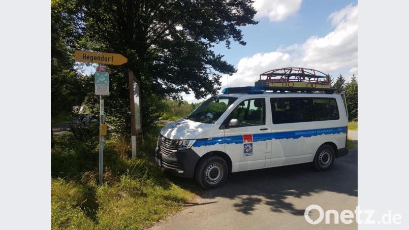 Die Bergwacht hatte am Samstag einen Einsatz am Höhenglücksteig. Bild: Bergwacht Sulzbach-Rosenberg
