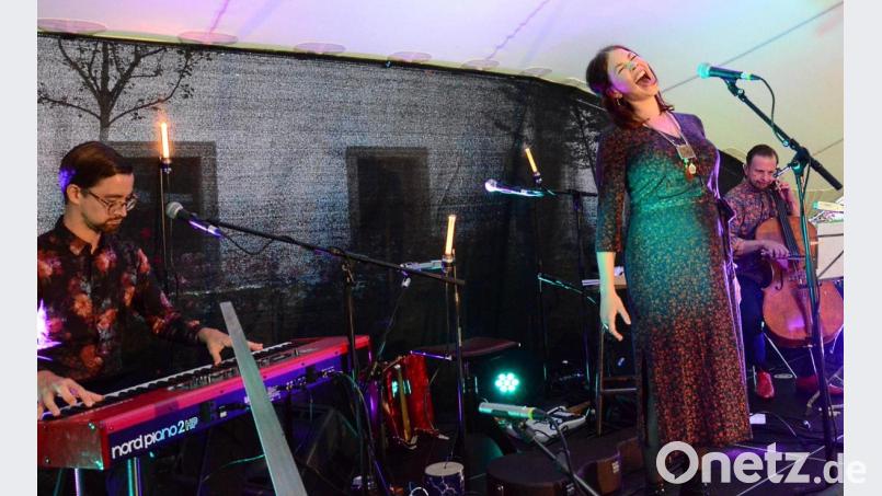 Magdalena Ganter und der Schrei nach Glück. Bild: Kunz