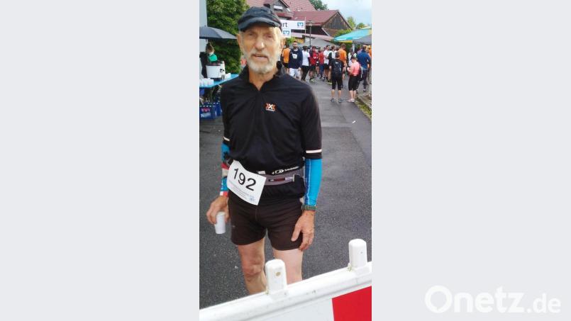 Hermann Böhm vor dem Start Bild: Bühner