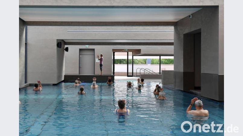Das ist neu: Für die heiß begehrten Wasser-Therapien im Alexbad sind nun exklusiv zwei Vormittage pro Woche reserviert. Auch diese Umstrukturierung soll helfen, das Riesendefizit der Gemeinde zu verringern, wie es ein Unternehmensberater in seinem Gutachten empfiehlt. Doch weil dafür die Schwimm-Zeiten reduziert werden mussten, beschweren sich Stammgäste. Bild: Florian Miedl/fph