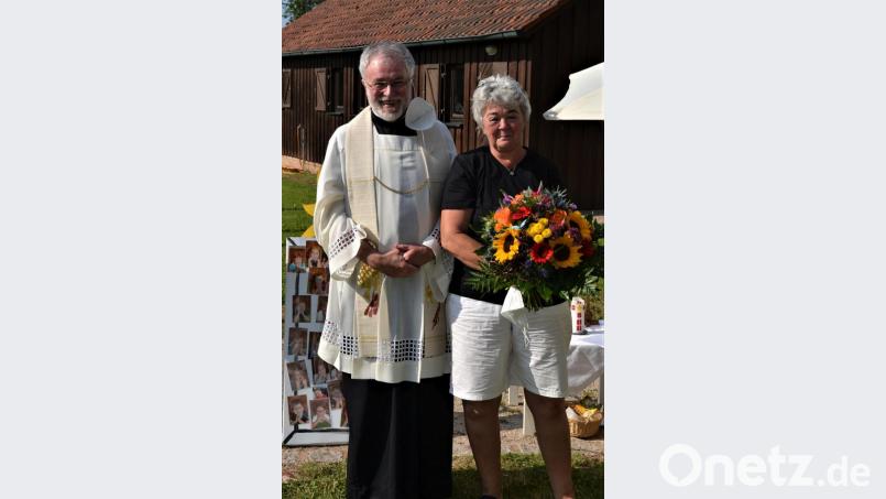 Maria Knöfel, 45 Jahre Dienst im Kindergarten Pressath Bild: xs