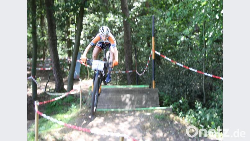 Paula Leupold vom Team Jota war bei der U19 und den Damen die Schnellste. Bild: Adam