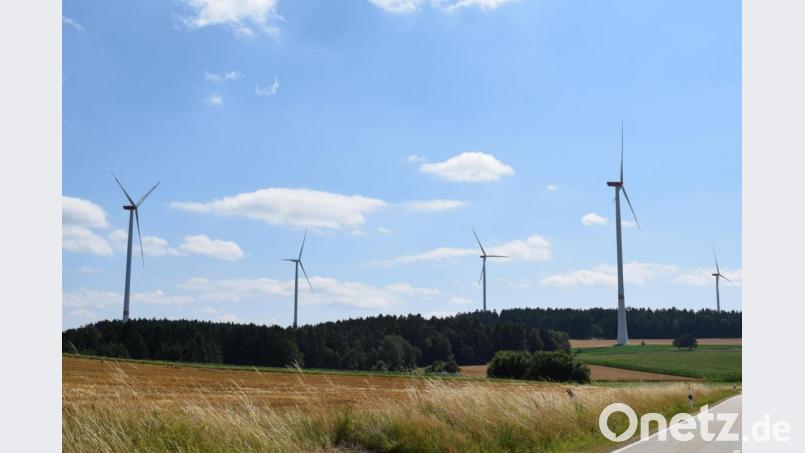 Dieser Anblick wird sich den Bürgern von Söllitz und Köttlitz nicht bieten. Der Gemeinderat sprach sich gegen einen Windpark &quot;Himmelstür&quot; aus. Bild: bnr