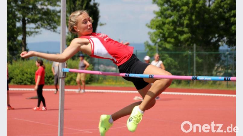 Lea Kreutzer vom DJK Weiden gewann ebenfalls die Oberpfalztitel im Vier- und Siebenkampf. Bild: jma