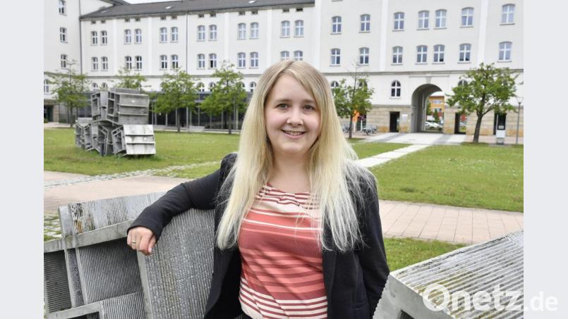 Elisabeth Schmidl (30) aus Amberg promoviert an der OTH Amberg-Weiden. Bild: Petra Hartl