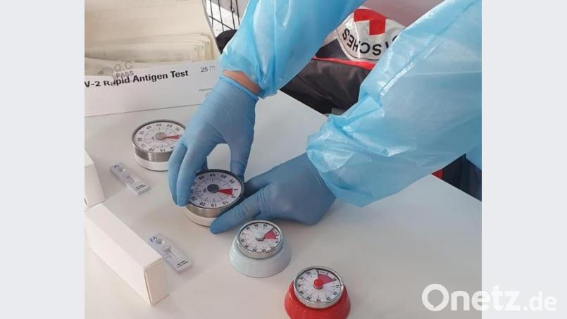 Die vorläufige Schließung des Corona-Testzentrums in Windischeschenbach ist beschlossen. Gehen die Fallzahlen wieder nach oben, wäre es schnell wieder betriebsbereit. Bild: exb/Ediz Kozanli