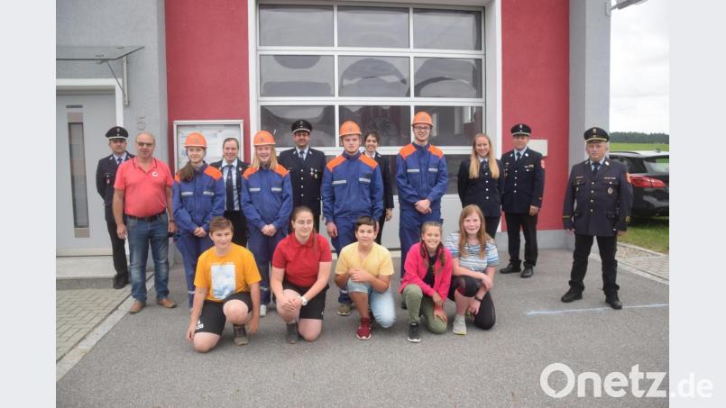 Keine Schwächen zeigten die Jugendlichen der FW Lerau bei der Bayerischen Jugendspange und der Jugendflamme. Bild: fz