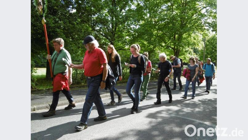 Mehrere Gruppen, wie diese aus Ursulapoppenricht, waren zur Mutter Gottes auf den Frohnberg gepilgert. Bild: mma