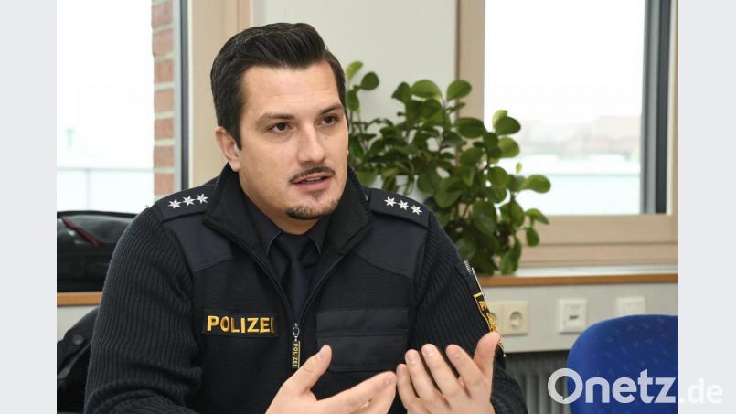 Polizeihauptkommissar Florian Beck ist Sprecher des Polizeipräsidiums Oberpfalz. Archivbild: Petra Hartl