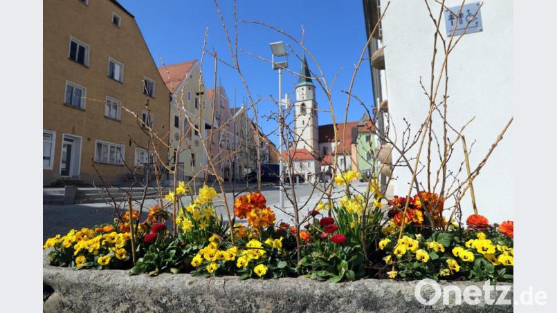 Die Altstadt in Nabburg soll schön aussehen. Alle baulichen Maßnahmen, die zur Aufwertung des Erscheinungsbildes von Gebäuden dienen, unterstützt die Stadt über ein Förderprogramm mit jährlich maximal 50 000 Euro. Symbolbild: Gerhard Götz