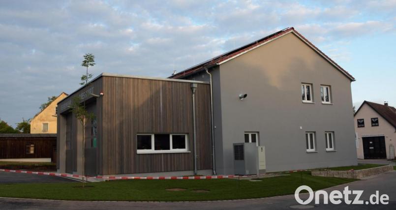 Am Wochenende wird das neue Feuerwehrhaus in Dießfurt eingeweiht. Bild: whw