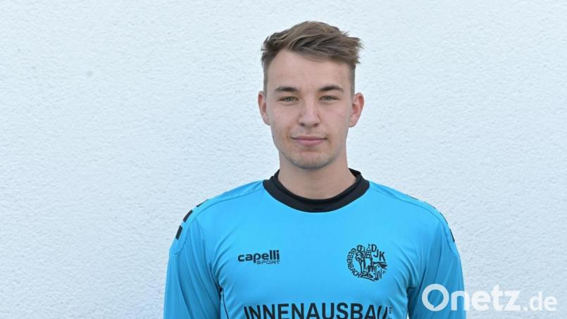 Obwohl Stammtorhüter Michael Nitzbon nach seiner Rotsperre wieder spielberechtigt war, stellte Gebenbachs Trainer Franz Koller im Spiel bei der DJK Vilzing den jungen Christoph Lindner (Bild) ins Tor. Archivbild: ref