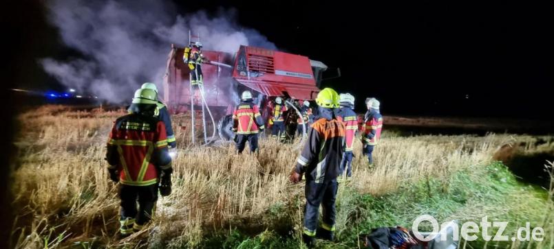 Die Feuerwehren Mitterteich, Pleußen und Königshütte übernahmen die Löscharbeiten. Bild: Feuerwehr Königshütte/exb