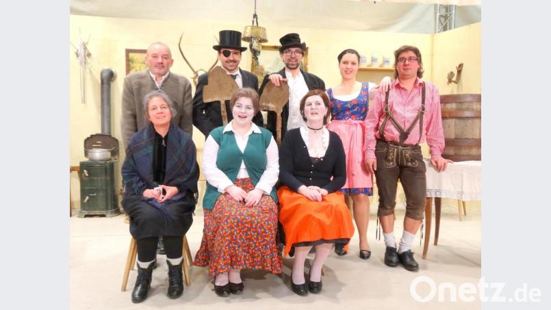 Die Theatergruppe Goaslandler begeistert mit ihren Aufführungen ihr Publikum – hier bei ihrem Stück &quot;Gspenstermacher&quot;. Die Sparte entstand im Jahr 2001. Archivbild: Albert Kräuter/exb