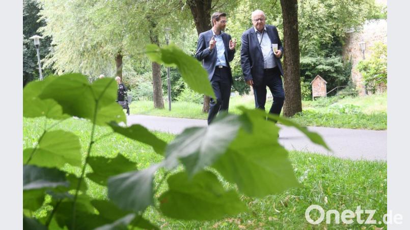 Oft gemeinsam unterwegs: Landtagsabgeordneter Stephan Oetzinger (links) und Bezirkstagsvizepräsident Lothar Höher. Bild: Gabi Schönberger