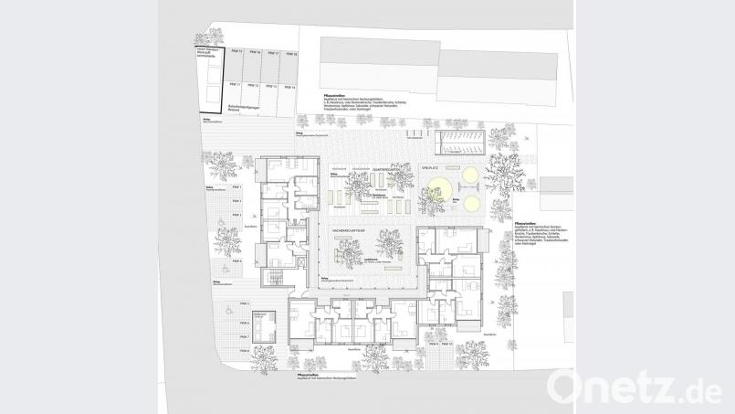 Grundrissbeispiel. Grafik: Weidner Architekten/exb
