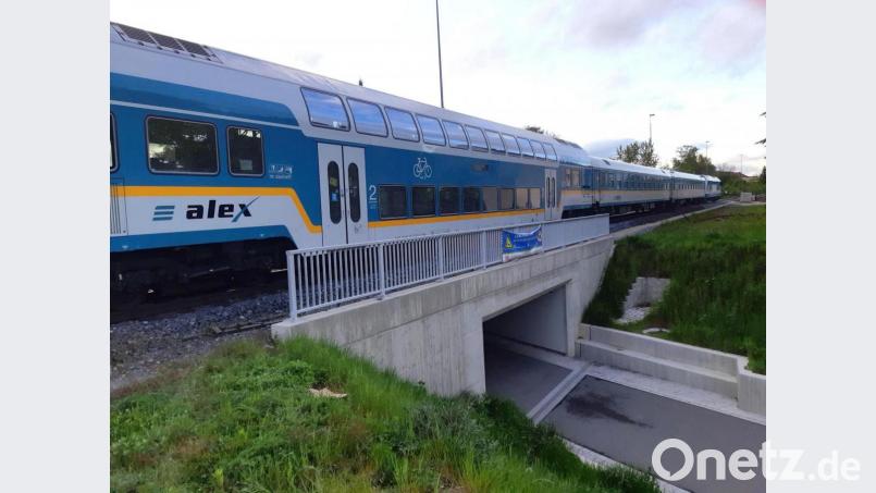 Der Alex fährt Richtung Tschechien. Symbolbild: Bundespolizei