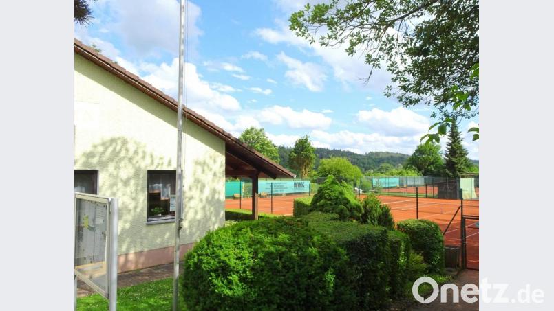 Die Sparte Tennisclub wie auch die Tennisanlagen stehen seit jeher unter der Obhut des Heimatvereins Rieden. Bild: Albert Kräuter/exb