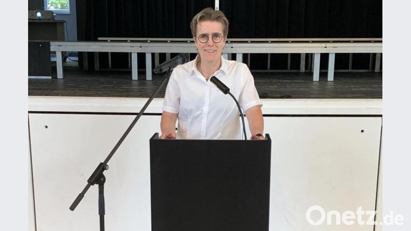 Geschäftsführerin Marion Höcht stellte den Geschäfts- und Tätigkeitsbericht vor Bild: ner