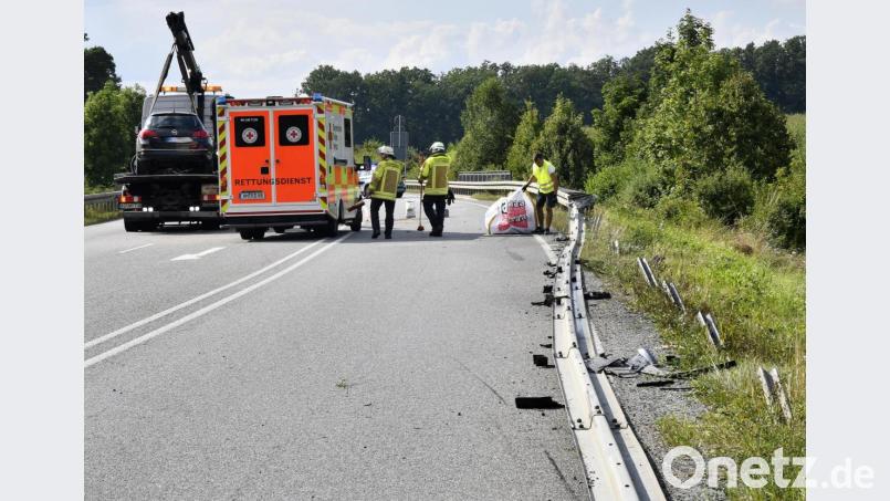 Bei einem Unfall in Amberg wurde ein Mann schwer verletzt. Bild: Petra Hartl