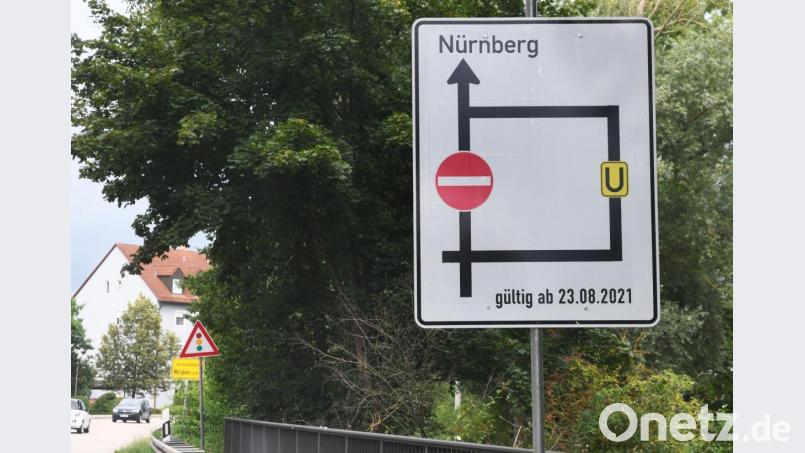 Am "Quartier Neue Naabwiesen" in Weiden wird gebaut. Verkehrsteilnehmer müssen sich deshalb ab 23. August auf Behinderungen einstellen. Bild: Gabi Schönberger