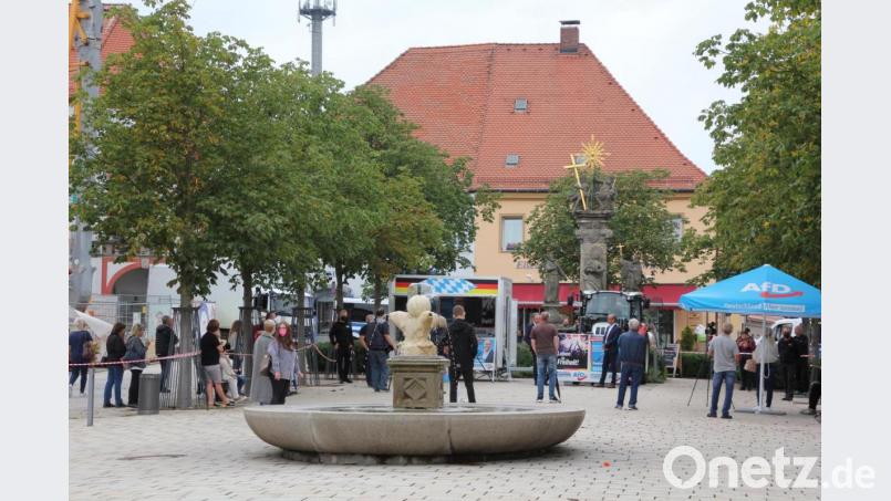 Nur wenige Interessierte waren gekommen. Bild: kro