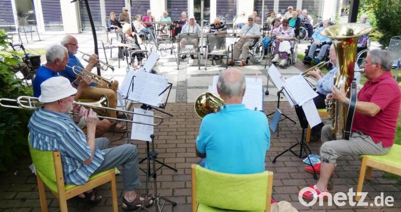 Bläserkonzert im Eleonore-Sindersberger-Altenheim Weiden Bild: Gerlinde Koch/exb
