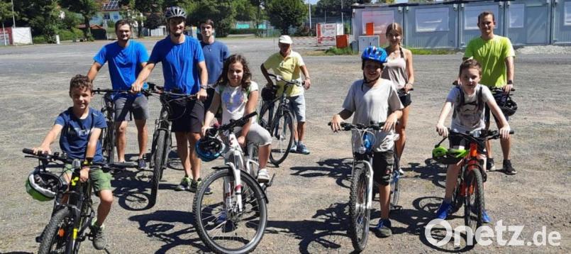 Zu einer Radtour hatten die Wanderfreunde im Rahmen des Ferienprogramms eingeladen.. Bild: Wanderfreunde Tirschenreuth/exb