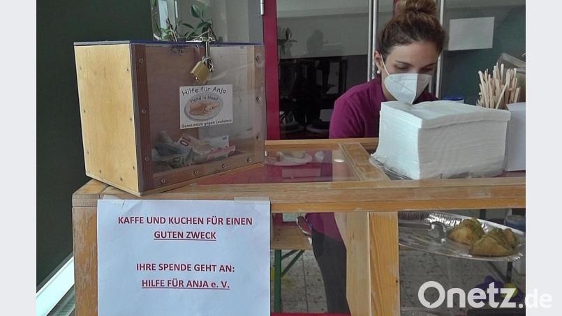 Die Spendenbox am Stand von Gökben Horoz ist am Ende des Tages gut gefüllt. Bild: jma
