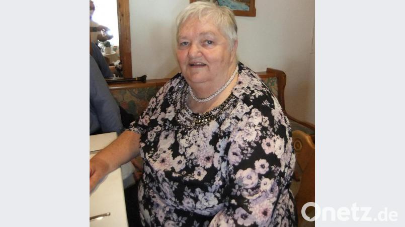 Gudrun Wolf aus Kreith feiert 75. Geburtstag. Bild: gm