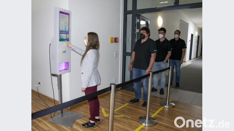 Dienstag und Donnerstag wird getestet. "Cary" leistet gute Dienste bei der Registrierung und der Übermittlung der Testergebnisse per Mail. Bild: eib