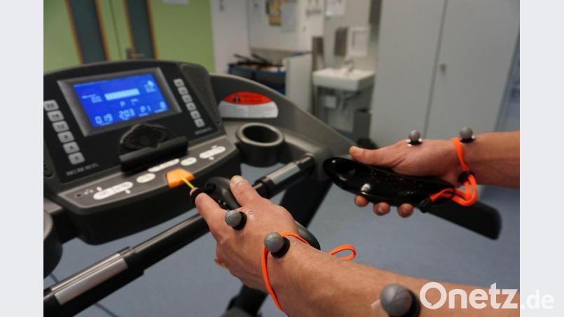 Durch das Greifen der "Laufmaus" ergeben sich einige positive Auswirkungen auf den Bewegungsapparat Bild: Misch, OTH Amberg-Weiden/exb