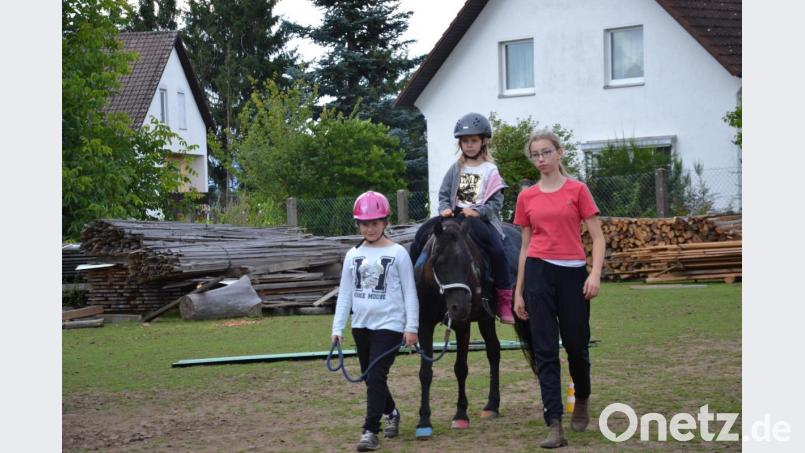 Ponyreiten am Remmerer-Hof konnten die Kinder im Rahmen des Kinder-Spaß-Programms. Bild: gi