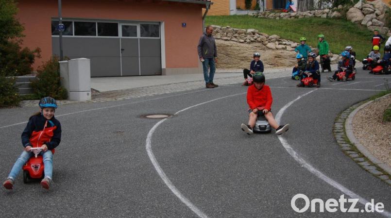 Der Straßenbogen im oberen Teil der Rennstrecke wurde für viele Piloten zu einer echten Herausforderung. Bild: wro