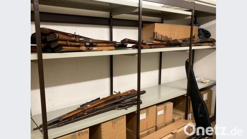 Die Asservatenkammer in Weiden. Bild: Stadt Weiden