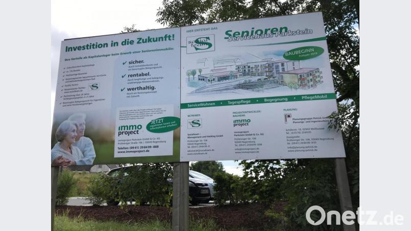 Für das Projekt &quot;Senioren-Servicehaus Parkstein&quot; gibt es aus dem Förderprogramm &quot;PflegeSoNah&quot; rund 1,3 Millionen Euro Zuschuss. Bild: Gabi Schönberger
