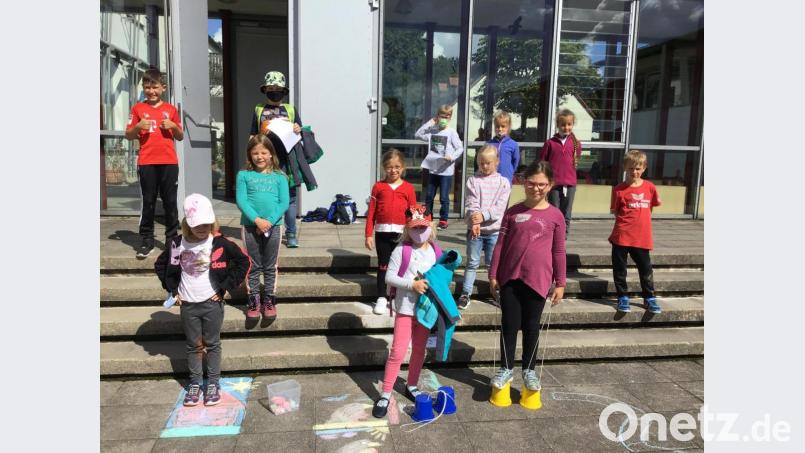 Viel Abwechslung wurde den Kinder beim Ferienprogramm des Caritas-Kinderhorts geboten. Bild: Caritas-Kinderhort/exb