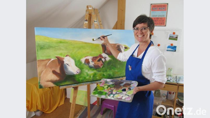 Bettina Paa macht mit ihren Bildern am liebsten anderen Menschen eine Freude. Bild: bl