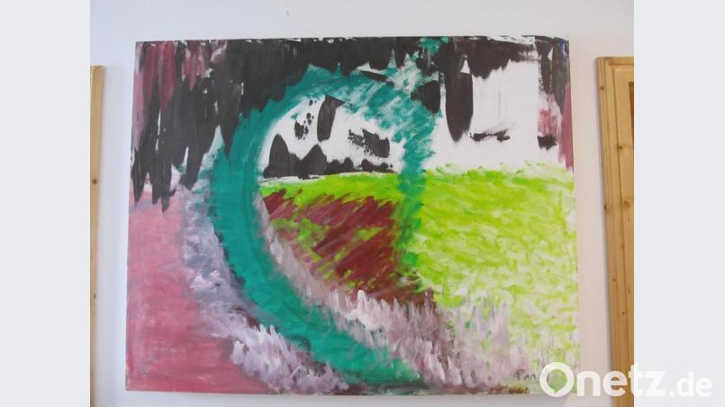 &quot;Reise in den Herzensgarten&quot; titelt dieses Bild. Bild: bl