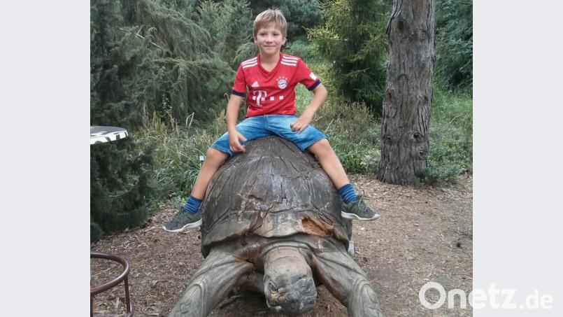Stefan ist schon von klein auf ein absoluter Bayernfan und gern unterwegs. Archivbild: Wolfgang Reil/exb
