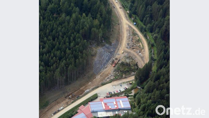 Die künftige Trasse der Staatsstraße 2159 von Schönsee nach Gaisthal wird keine steilen und engen Kurven mehr enthalten. Bild: ggi