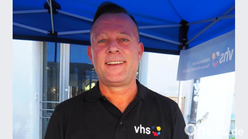 VHS-Geschäftsführer Stefan Frischholz stellte das neue VHS-Konzept vor Bild: Bühner