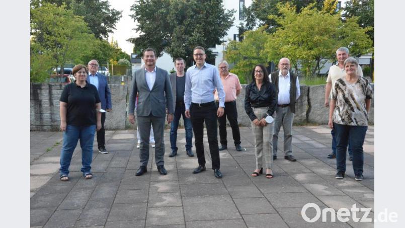 Der SPD-Ortsverein Lerchenfeld ehrt langjährige Mitglieder. Bild: Kunz