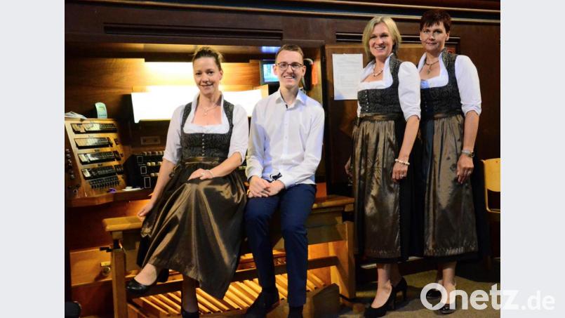 Sommermatinee in St. Josef mit der Gruppe TriAngel und Tom Zilbauer an der Orgel. Bild: Kunz