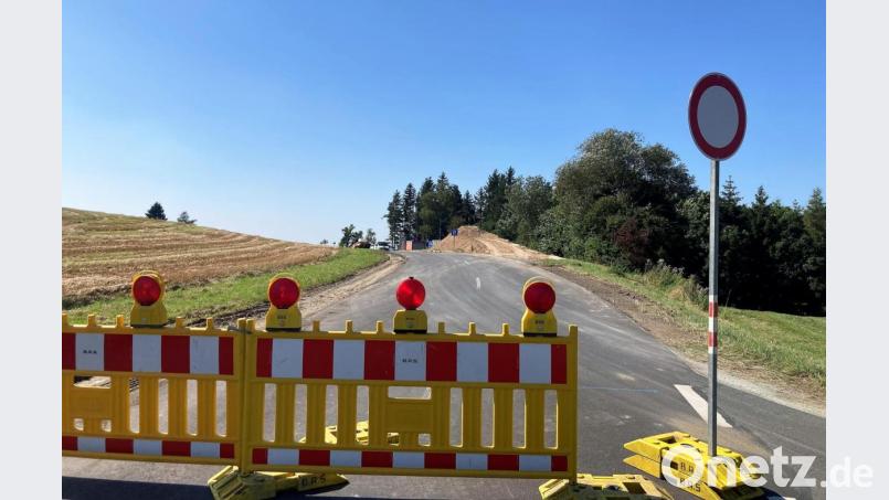 Eine gute Million Euro wird in die Sanierung der Kreisstraße zwischen Godas und Waldeck gesteckt Bild: stg