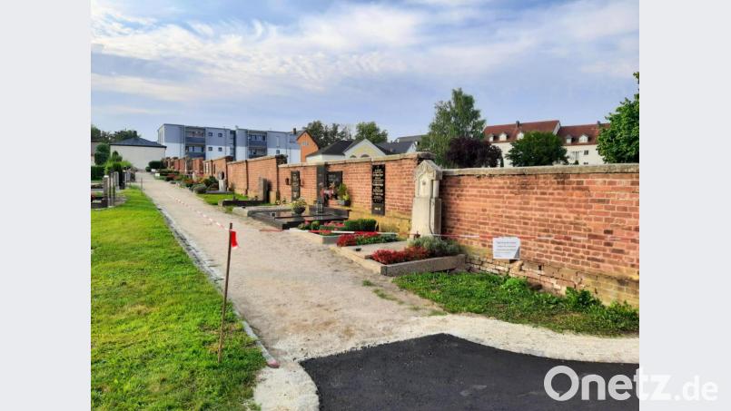 Dieser Teilbereich des Dreifaltigkeitsfriedhofs ist derzeit gesperrt. Bild: Bernd Müller, Stadt Amberg/exb