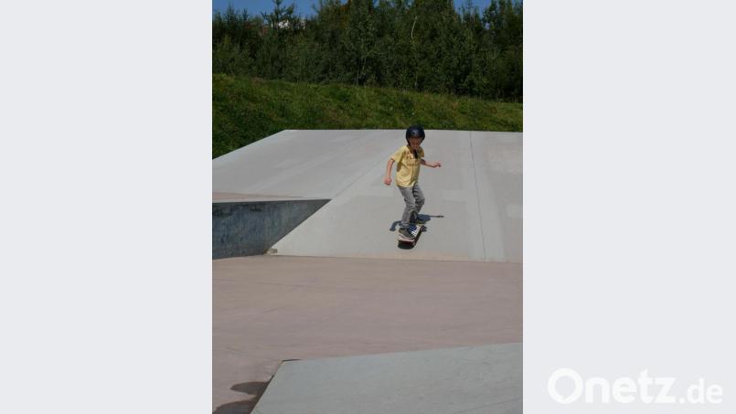 Auch auf dem Skateboard war Körperbeherrschung gefragt. Bild: flm