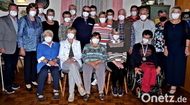 Die Geehrten des Behinderten- und Vitalsportvereins Weiden. Bild: R. Kreuzer