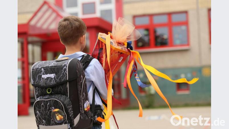 Bei allen Regeln und Sorgen rund um Corona gibt&#039;s auch positive Nachrichten: Die Zahl der Schulanfänger im Landkreis ist gegenüber dem Vorjahr wieder gestiegen. Bild: Matthias Bein/dpa