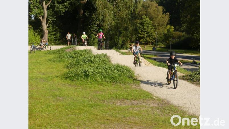 Auf den neuen Eschenbacher Pumpwellen herrscht reger "Verkehr". Bild: rn